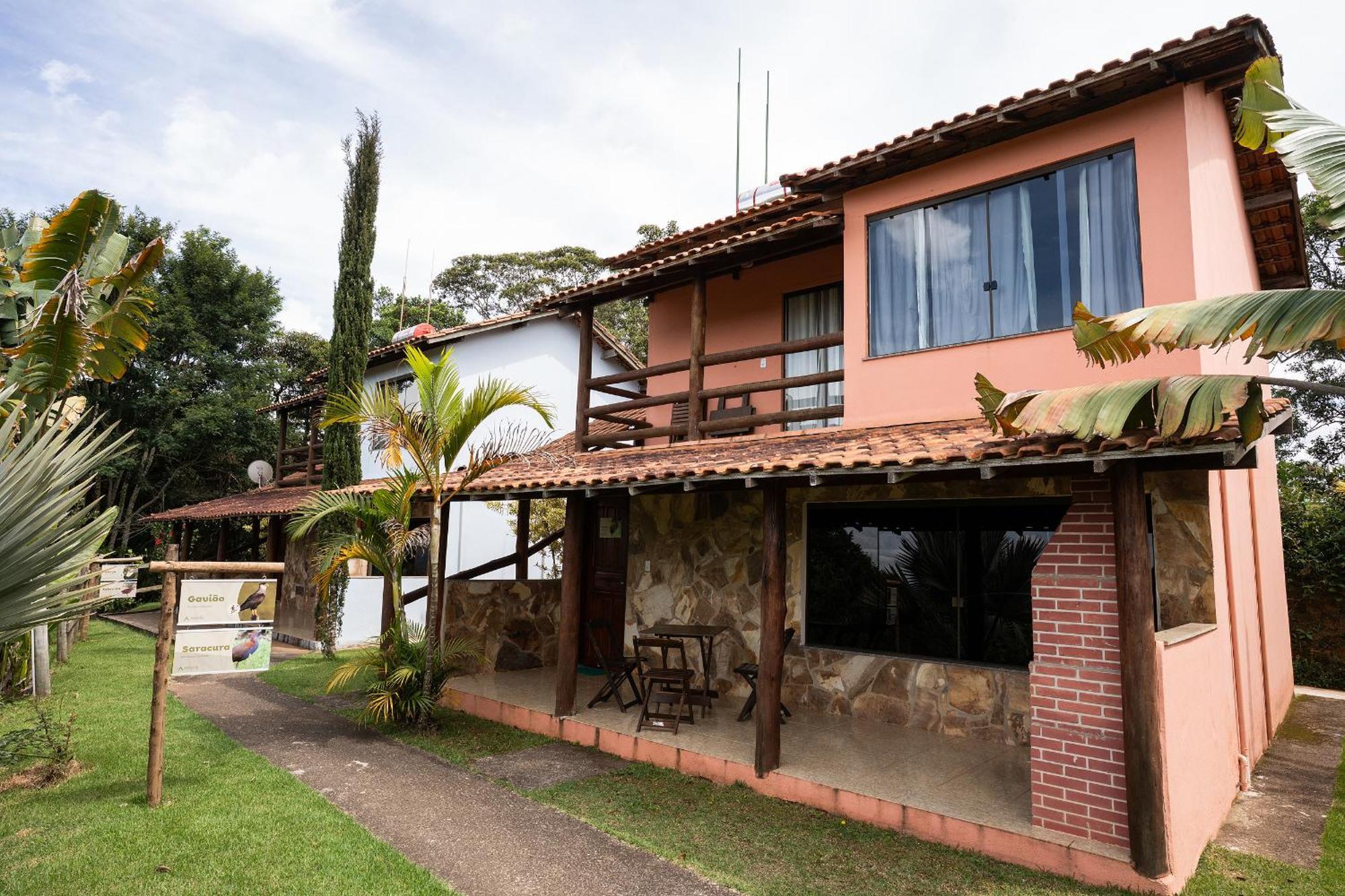 Conceição da Ibitipoca Hotel Alpha Ville Chales מראה חיצוני תמונה